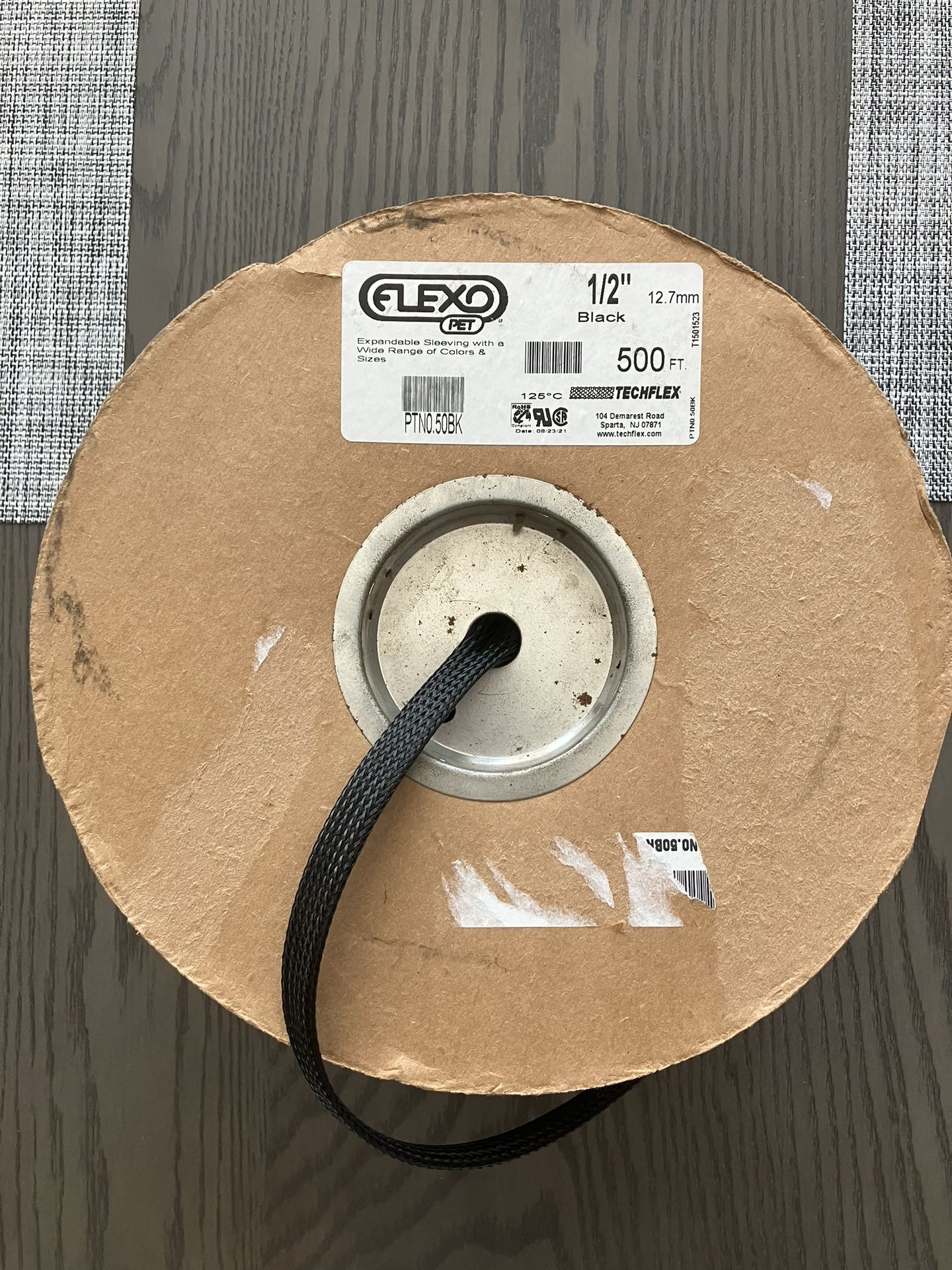 TechFlex 1/2” Expandable Cable Sleeve