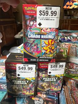 Pokémon new Booster Bundles