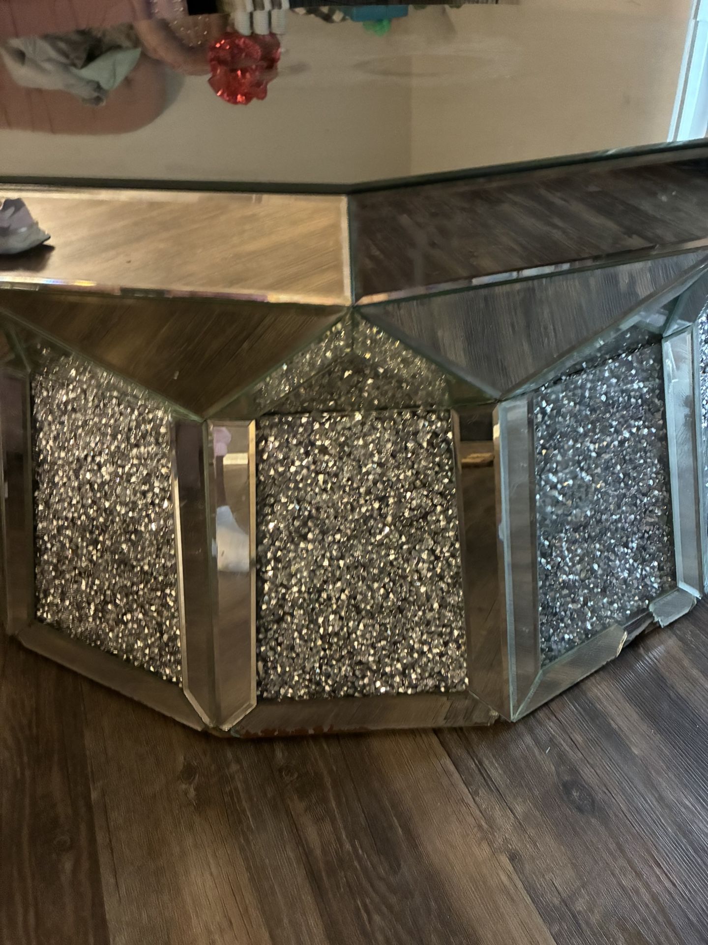 Sparkle Glass Table