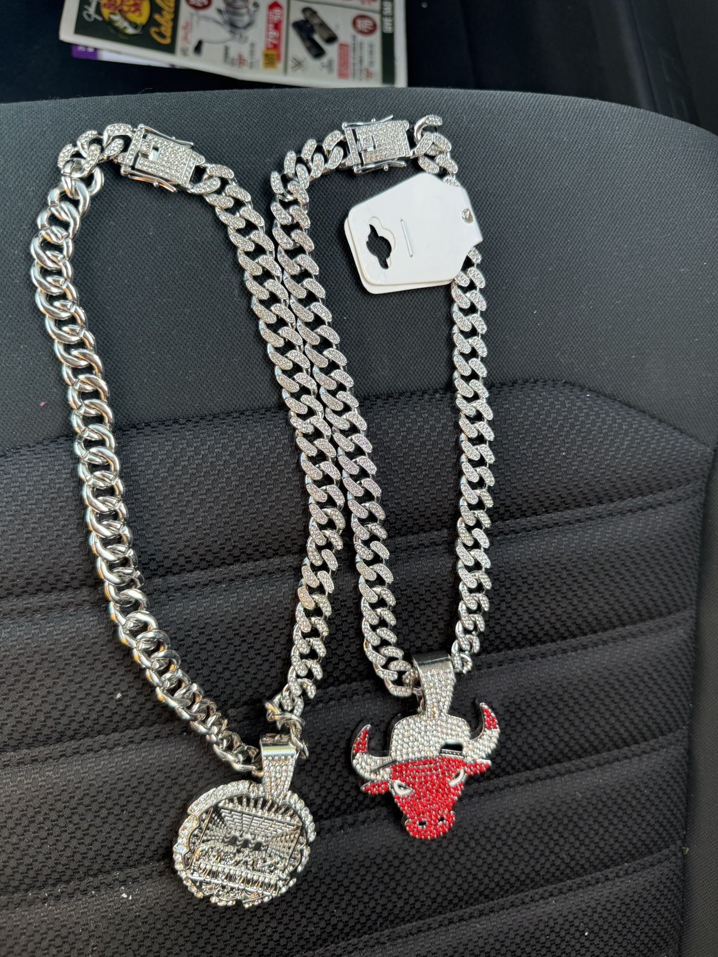 Silver chains