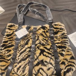 Vintage Leopard Handbag