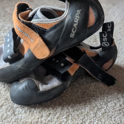 Climbing Shoes And bag