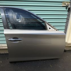 2014 2018 2019 2020 2021 2022 2023 Infiniti Q50 front door right Passenger Side silver  OEM 