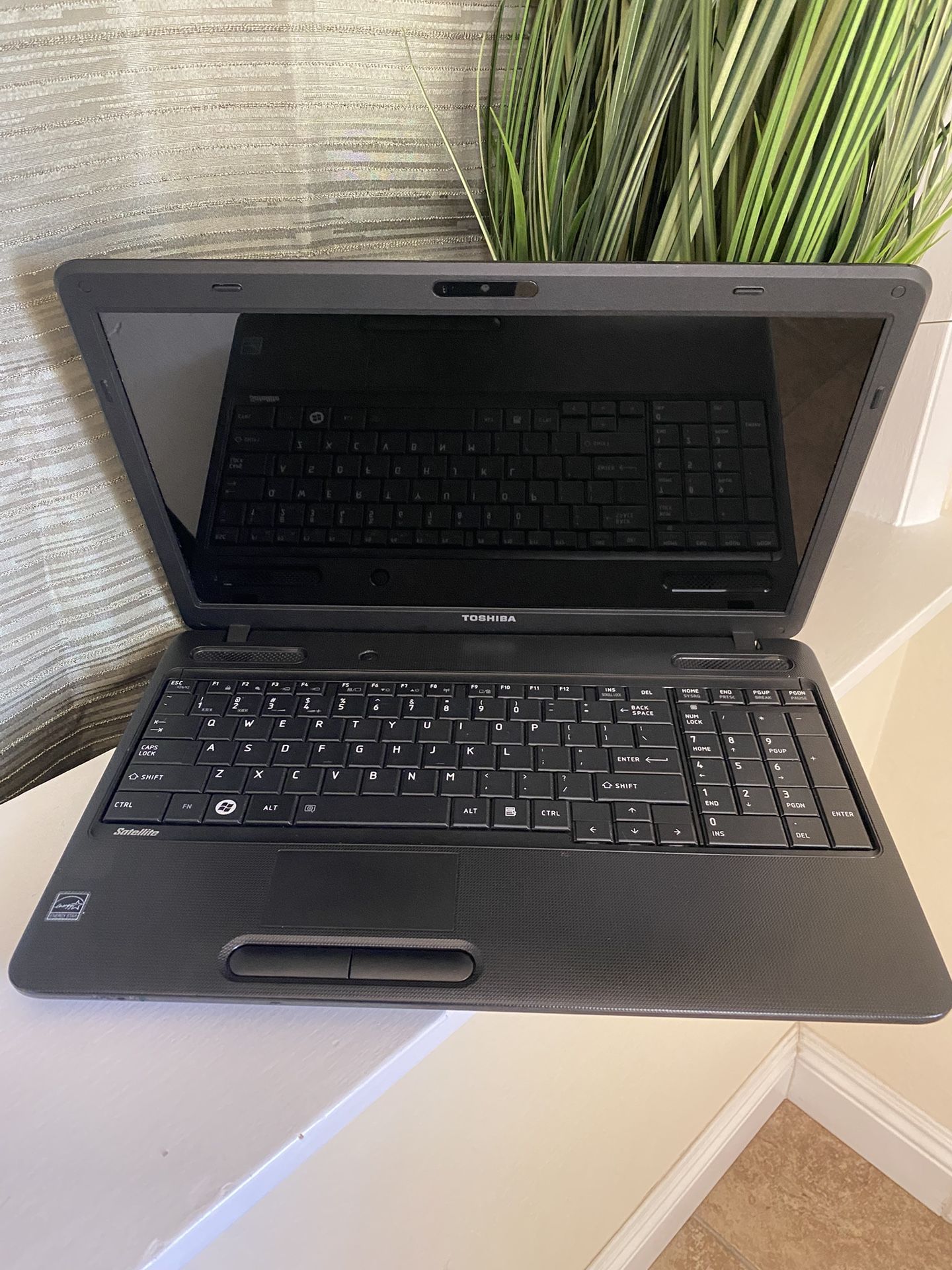 Toshiba Satellite with 8 GB Ram, 2021 Office, DVD Burner, and Webcam