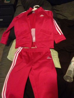 18 month girl adidas outfit