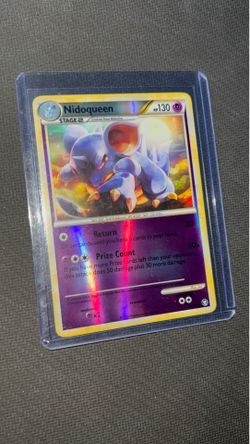 Pokemon Cards HeartGold & SoulSilver Triumphant Nidoqueen Reverse Holo