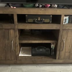 Wood TV Stand