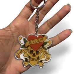 Ed Hardly Keychain New 