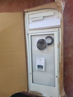 XLarge swinging dog door