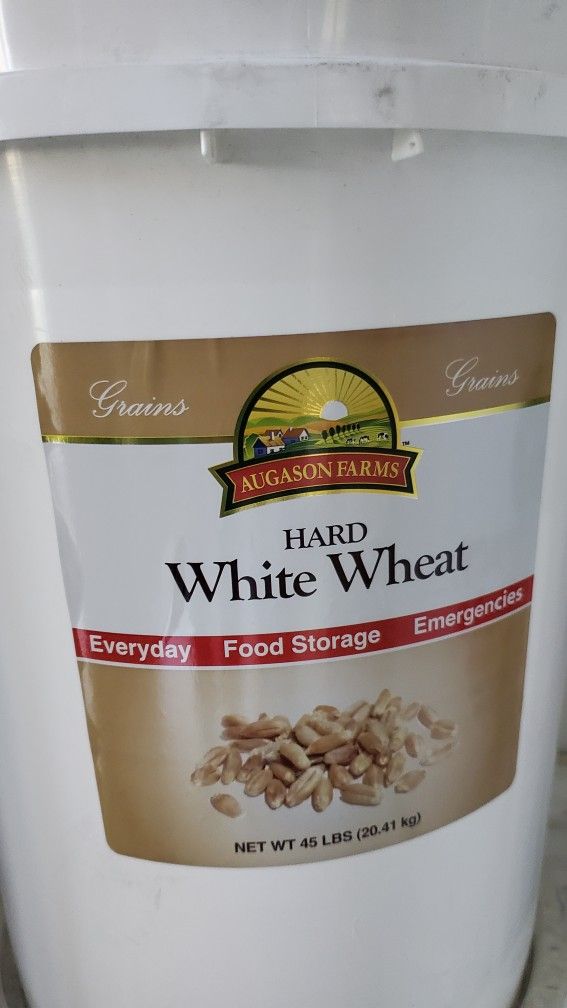 5 Gallon Bucket Of Wheat