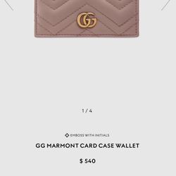 Authentic Gucci wallet