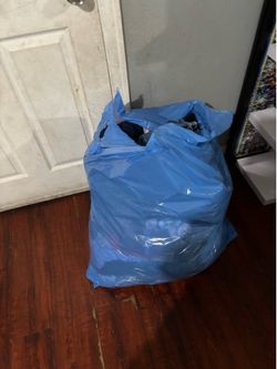 Bag full of clothes