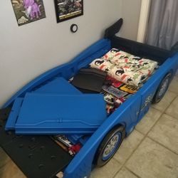 Delta Children's Race Car Toddler Twin Conversion Bed