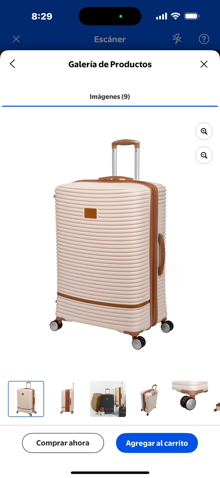 it luggage Replicating luggage Facturado Giratorio Extensible Rígido de 31