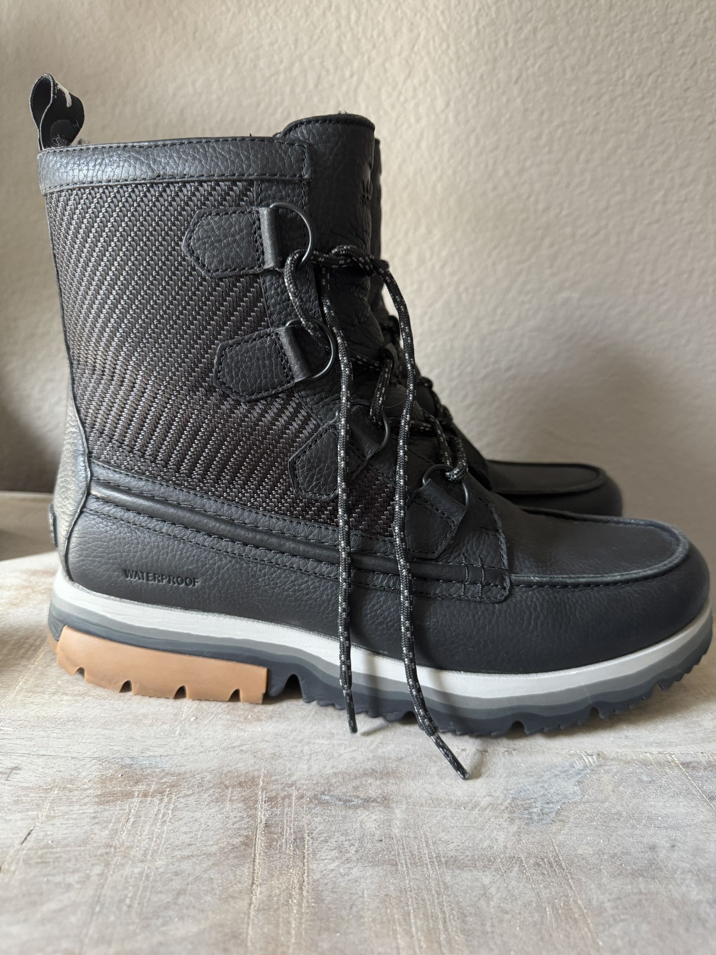 Sorel Men's Atlis Caribou Lux Waterproof Boots