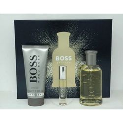 HUGO BOSS - NO. 6 BOTTLED ( 3.3 EDT + 3.3 SG + 10 ML ) 3PC SET ( M )
