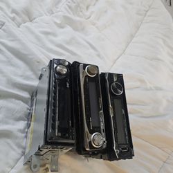 3 Car Radios 