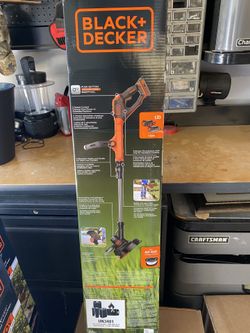 BLACK+DECKER 20V MAX String Trimmer and Edger, Cordless, 12 Inch, 2-Speed  Control, 2 Batteries, Charger, and Spool Included (LSTE525) for Sale in  Pasadena, TX - OfferUp