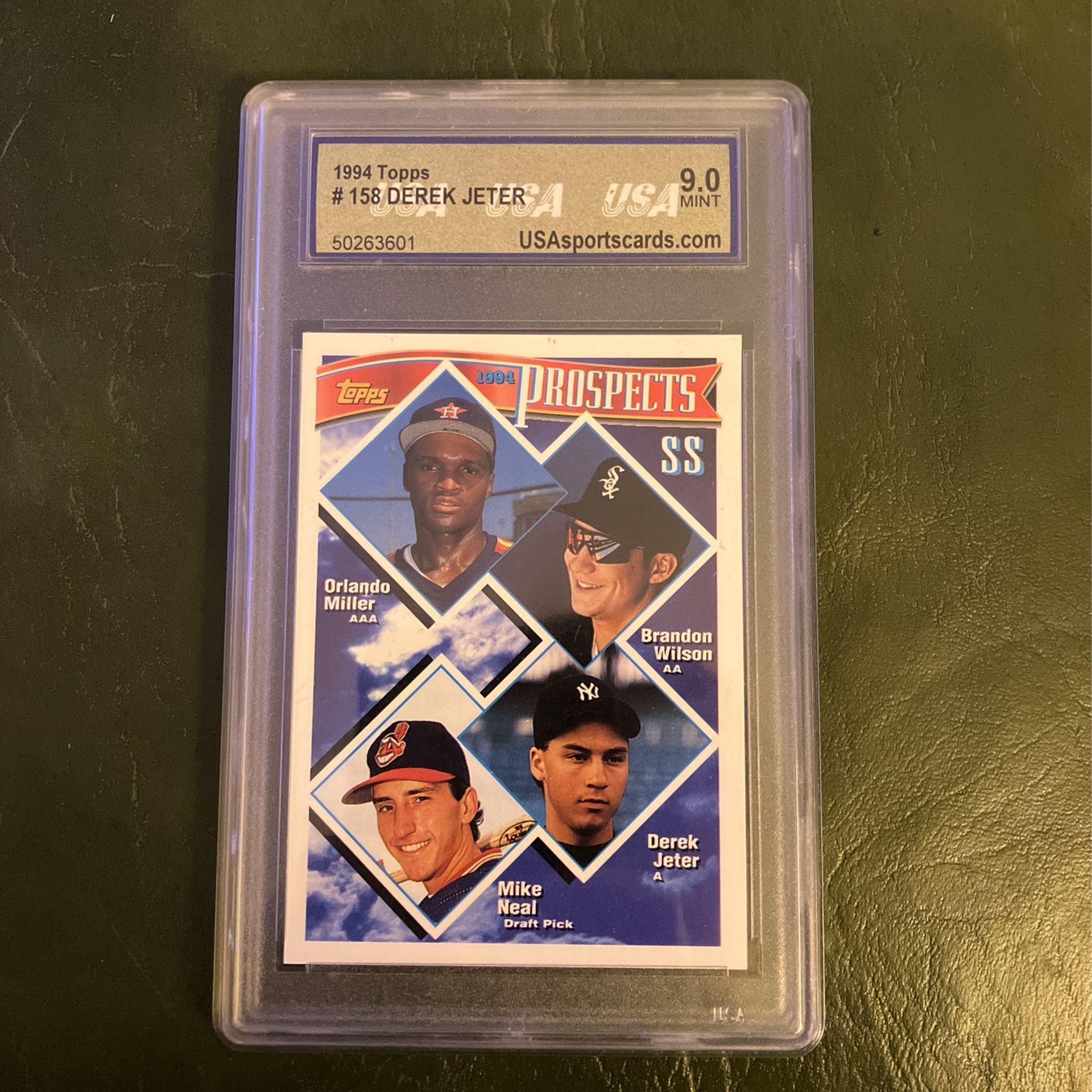 1994 Prospects 9.0 Mint Derek Jeter