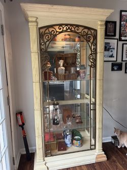 Glass china cabinet