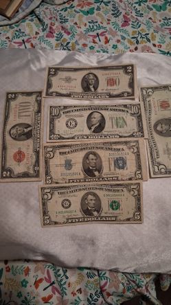 billetes  de barios  años 