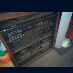 LXI series, record player CD player cassette player with two speakers