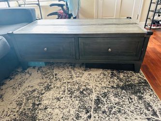 Grey Lift-Top Storage Coffee Table - Ashley Furniture