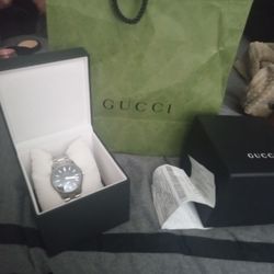 Mens Gucci Watch 100% Authentic New!!!