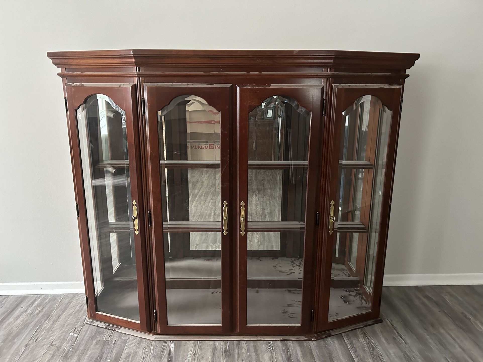 glass display cabinet , china hutch