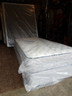 New twin size set delivered