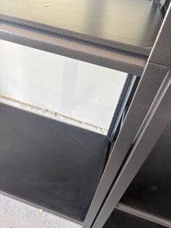 Dark Gray and Black Shelves from Costco