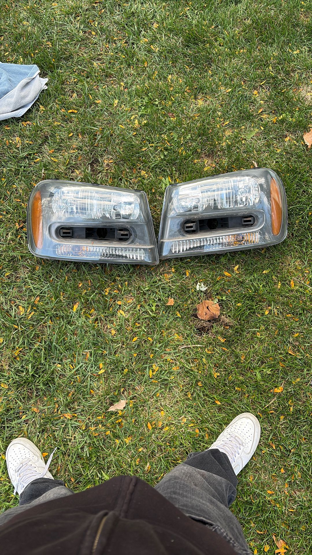 2002 TRAILBLAZER HEADLIGHTS