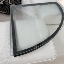 Mountable Corner Glass Shelf 