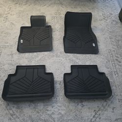 25 M8 Competition Gran Coupe All Weather Floor Mats, Cargo Liner And Cargo Net OEM