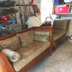 Bidemier Sofa and Recliner