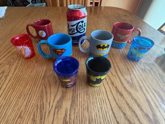 Superhero cups