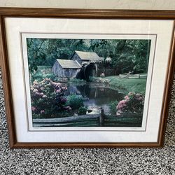 Water Mill print
