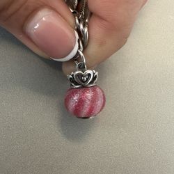 Retired James Avery Glass Charm 