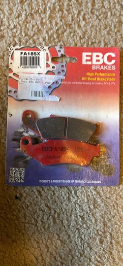 Honda Crf450R Owners Manual/Brake Pads