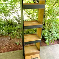 Rustic Farm Chalk Board Shelf Country Wild Turkey 