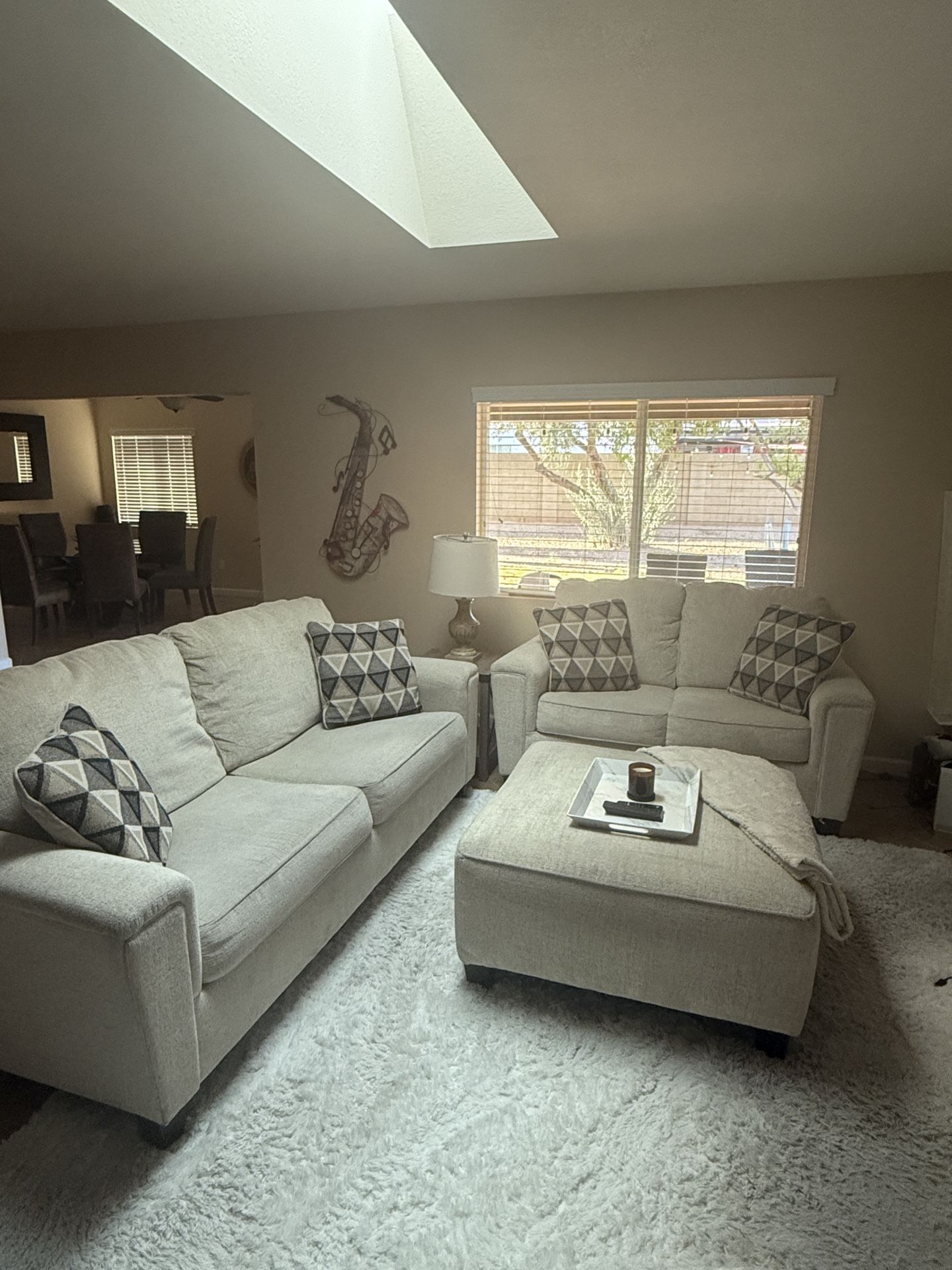 3 piece ABINGER living room set