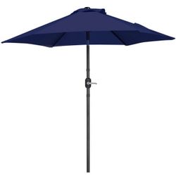 Patio Umbrella, 7.5FT Outdoor Table Market Umbrella