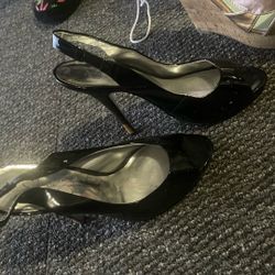 Size 7 Heels And  Wedges 