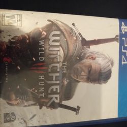 The Witcher Wild Hunt PS4 Game