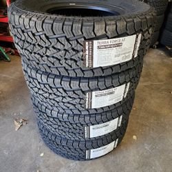 265 70 16 NEW TIRES TACOMA 4RUNNER TUNDRA SEQUOIA FJ FRONTIER XTERRA COLORADO CANYON SILVERADO SIERRA F150 
