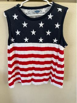 Ladies Old Navy Patriotic Tank