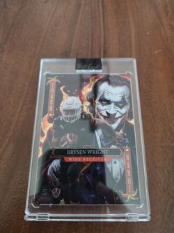 2025 Wild Card Jokers Wild Brysen Wright 1/1