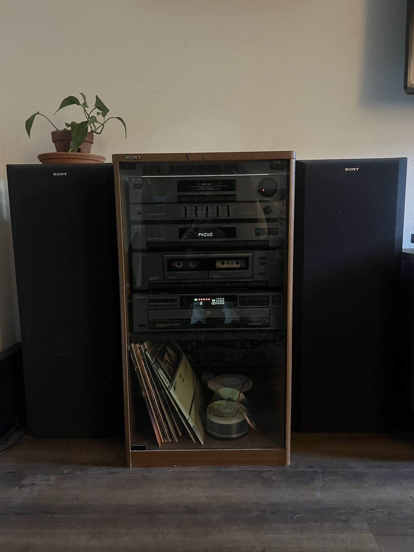 1990 Sony Receiver Stack Stereo System