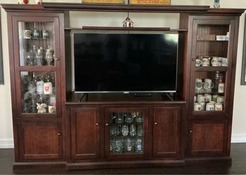 Wood Entertainment Center