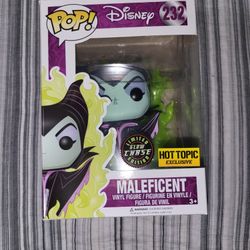 Maleficent GITD Chase Funko Pop Damaged